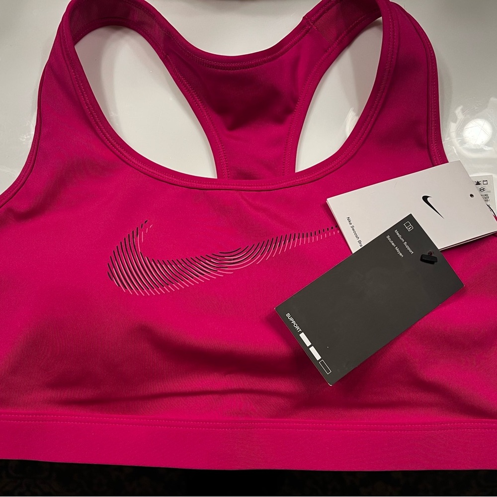 Nike Fuchsia Dri-FIT Sports Bra